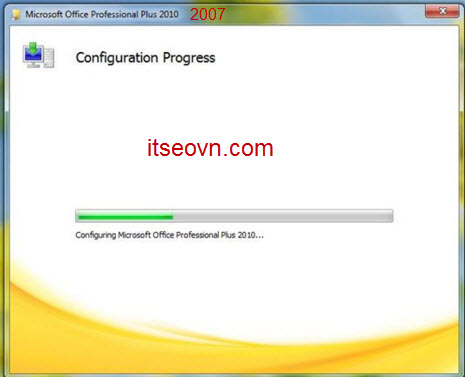 Sửa lỗi configuration progress mỗi khi mở word 2007, 2010