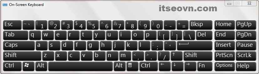 Bàn phím áo, On-Screen Keyboard